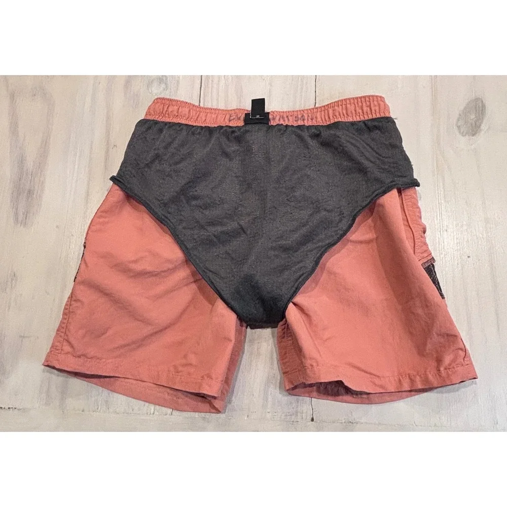 Patagonia Kids Large Baggies Shorts Salmon Coral Mesh Liner Swim Trunks Gorpcore